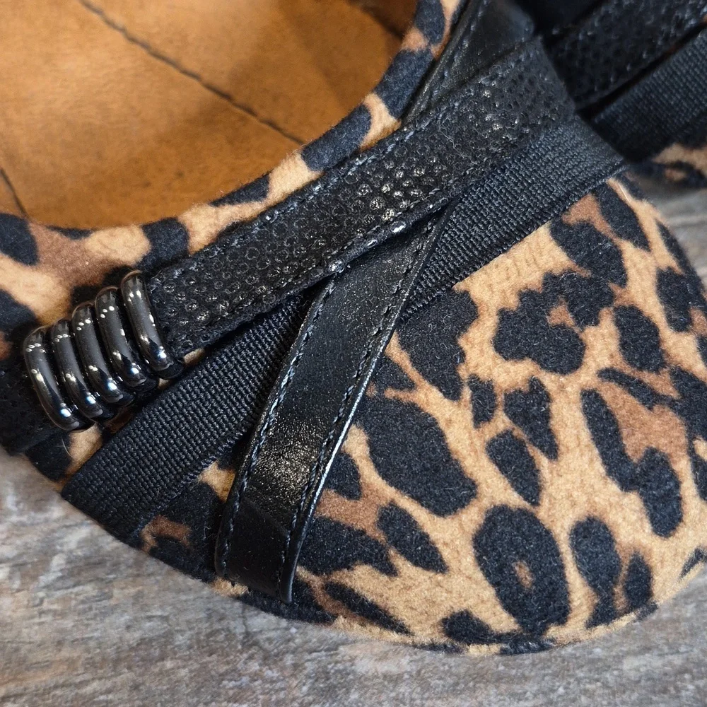 7/7.5 EuroSoft by Sofft Shainna Animal Print Comfy Ballet Flats - Picture 8 of 11